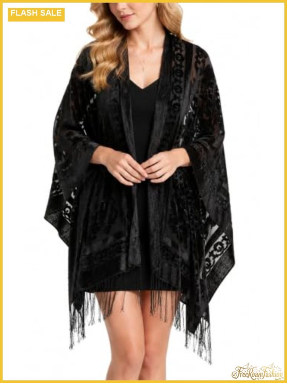 Lace Floral Velvet Shawl Wrap Evening Dress Pashmina Scarf